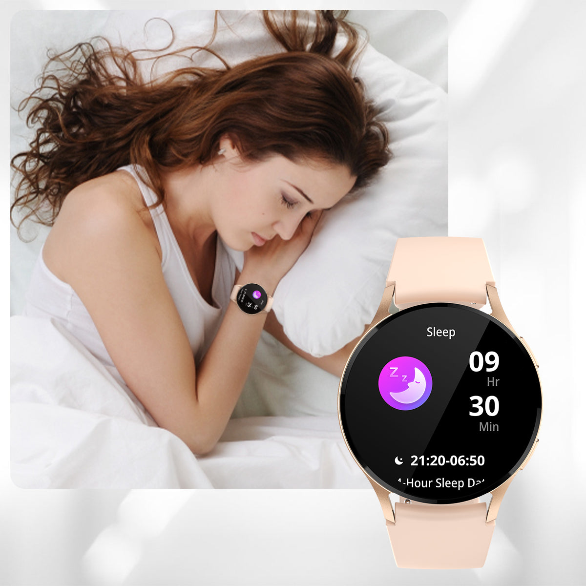 COLMI smartwatch sleep tracking feature image