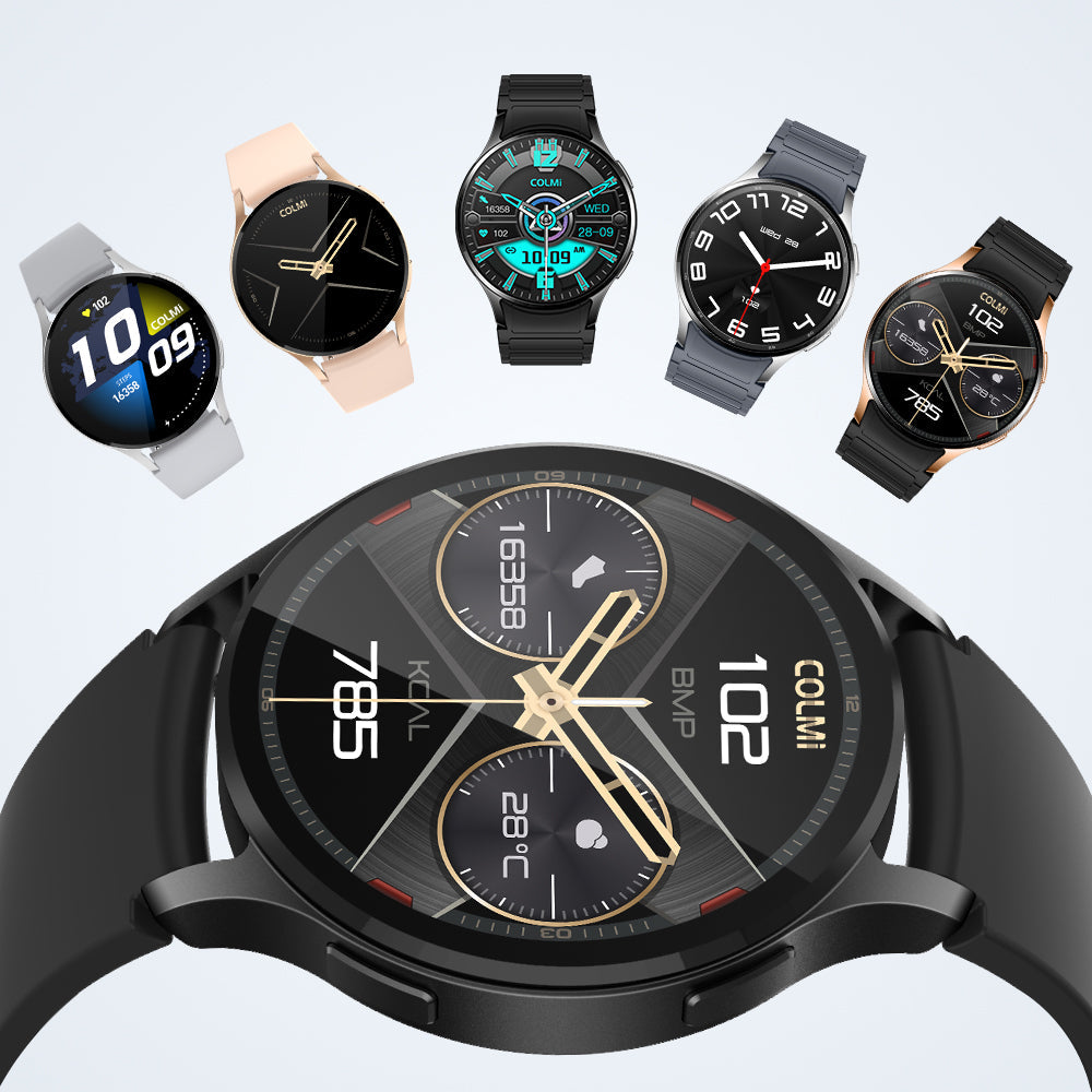 COLMI smartwatch zinc alloy case feature image
