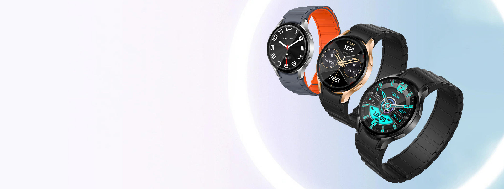 COLMI i28 Ultra smartwatch appearance design image