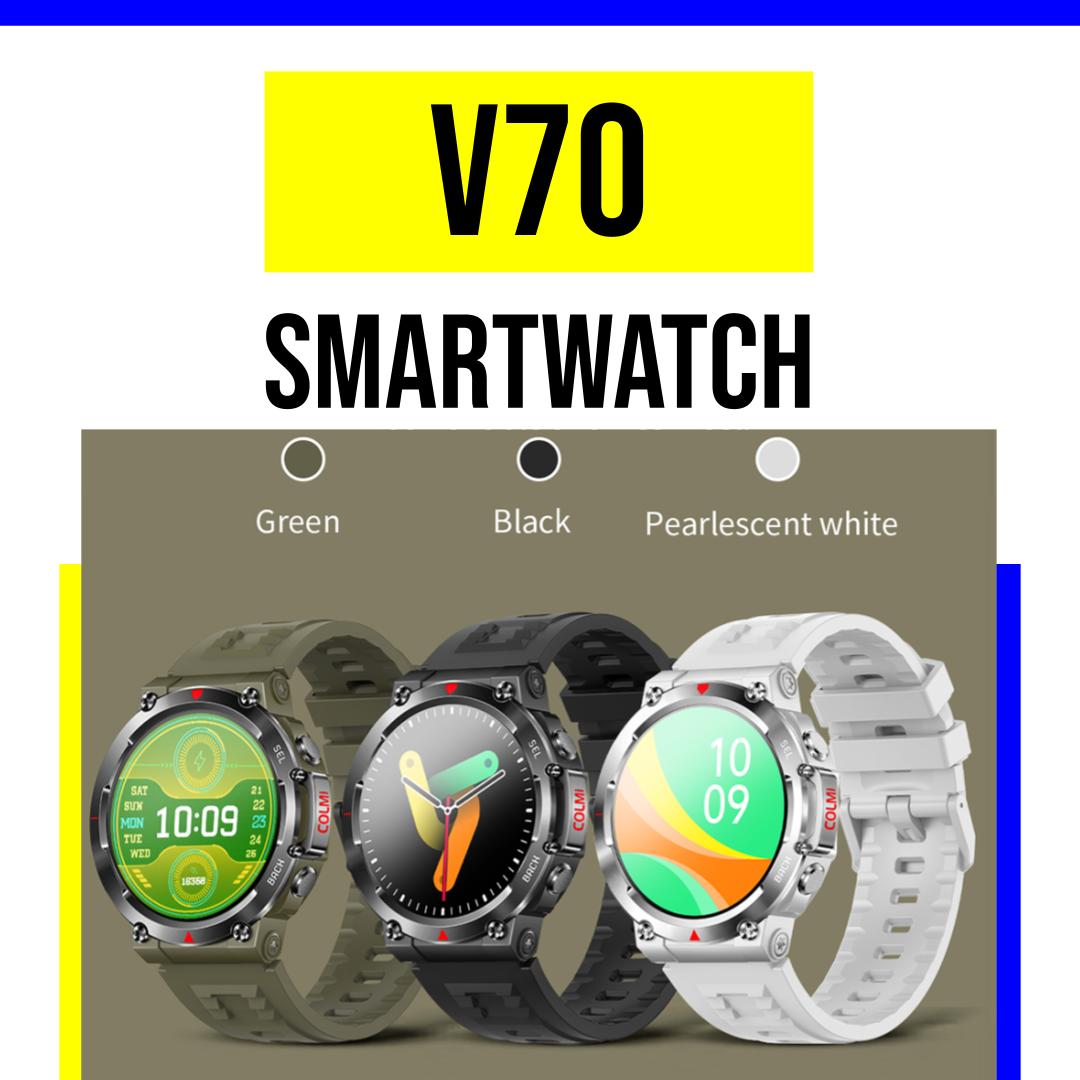 COLMI revela o V70: um smartwatch clássico para exteriores redefinido