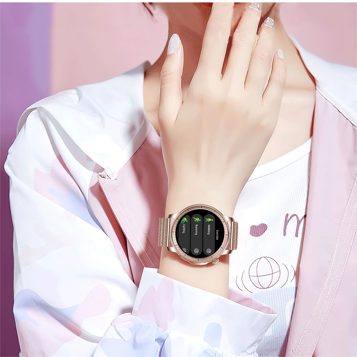 COLMI V65 Smartwatch 1.32″ Display AMOLED Moda Smart Watch Unisex Per E donne