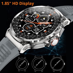 COLMI V69 Smartwatch 1.85" Arddangos 400+ Wynebau Gwylio 710 mAh Batri Smart Watch