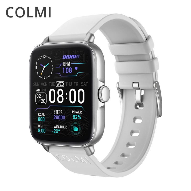 COLMI P28 Plus Chip App Unisex Smart Watch Skrini Kubwa ya Wanaume Wom ( (5)