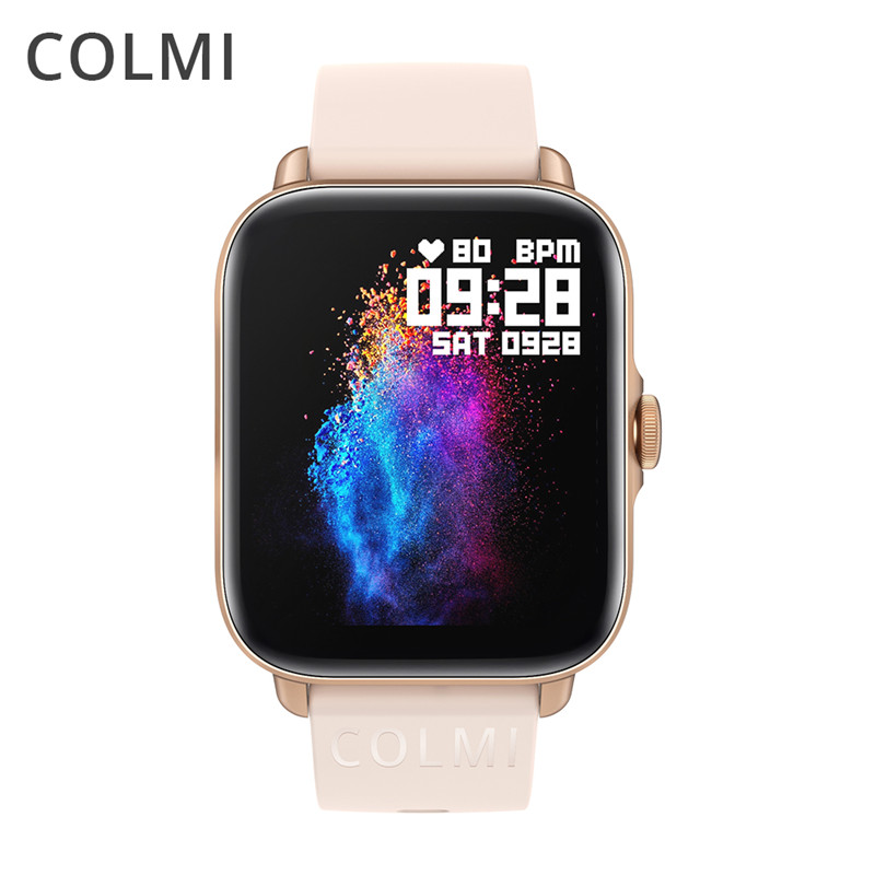 COLMI P28 Plus Chip App Unisex Smart Watch Large Screen Herre Dame ( (9)