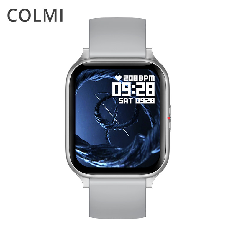 COLMI P8 Mix 1,69 дюймаи Smart Watch мардон Мониторҳои суръати дил IP67 обногузар Smartw занон (9)