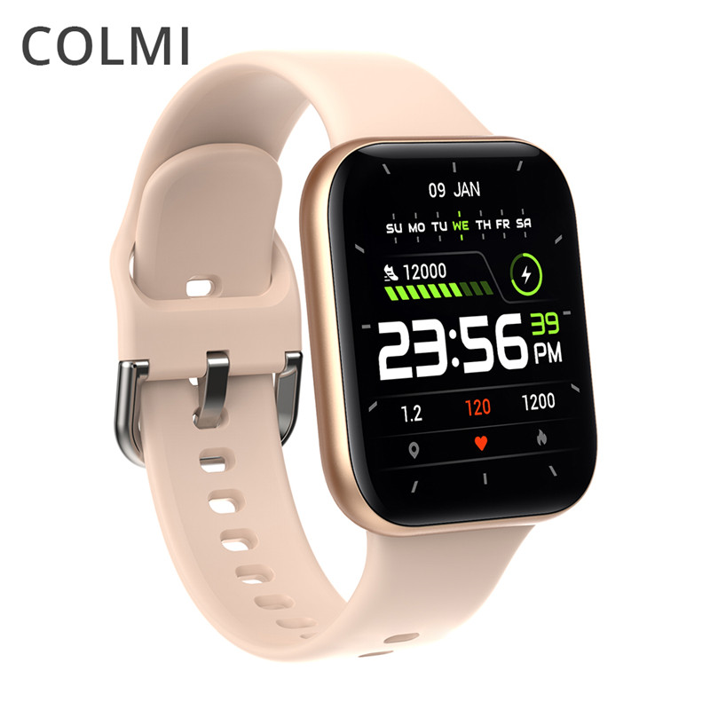 COLMI P8 SE Plus 1,69 tommers smartklokke IP68 vanntett Full Touch Fitness Tracker Sm ( (11)