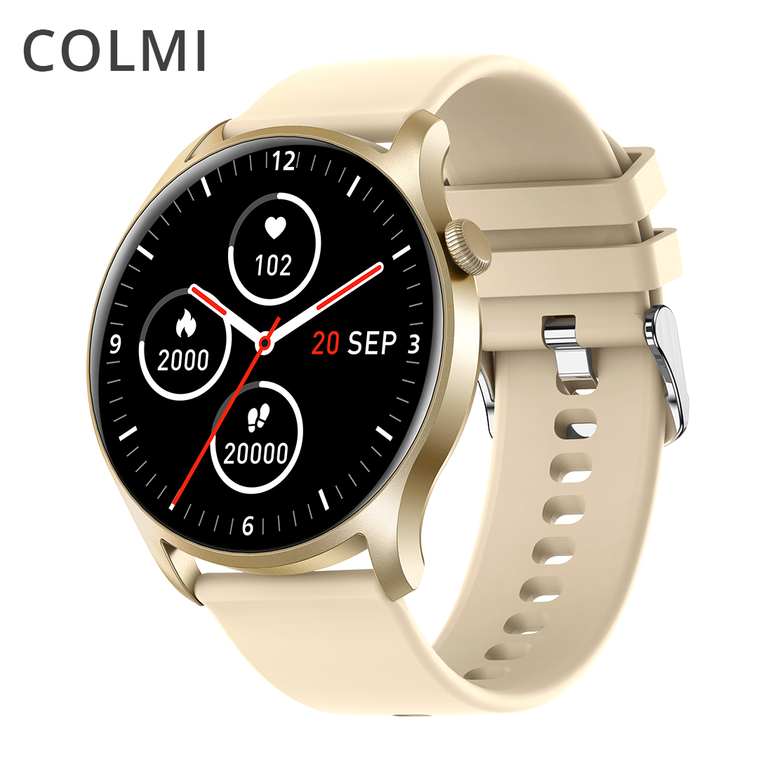 COLMI SKY 8 Smart Watch Women IP67 Waterproof Bluetooth Smartwatch Lehilahy ho an'ny Android i (8)