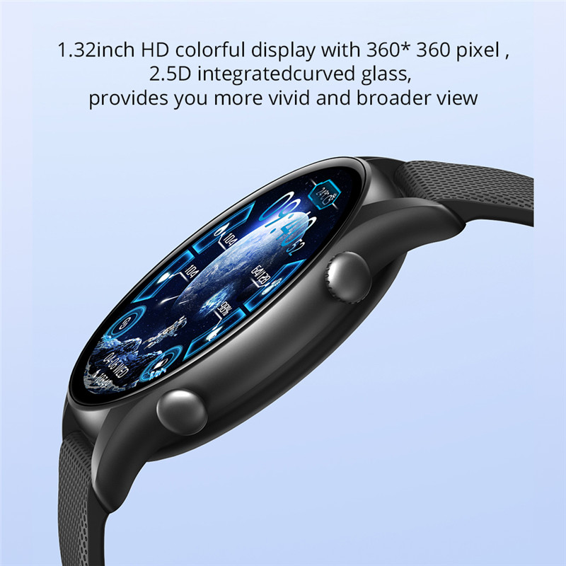 COLMI i20 Smart Watch 1.32 coloj 360x360 Ekrano Blua ( (12)