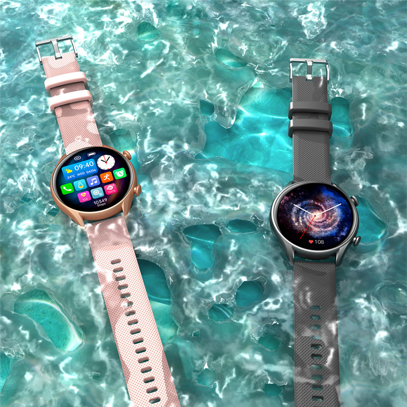 COLMI i20 Smart Watch inchi 1.32 360x360 Bluu ya Skrini ( (18)