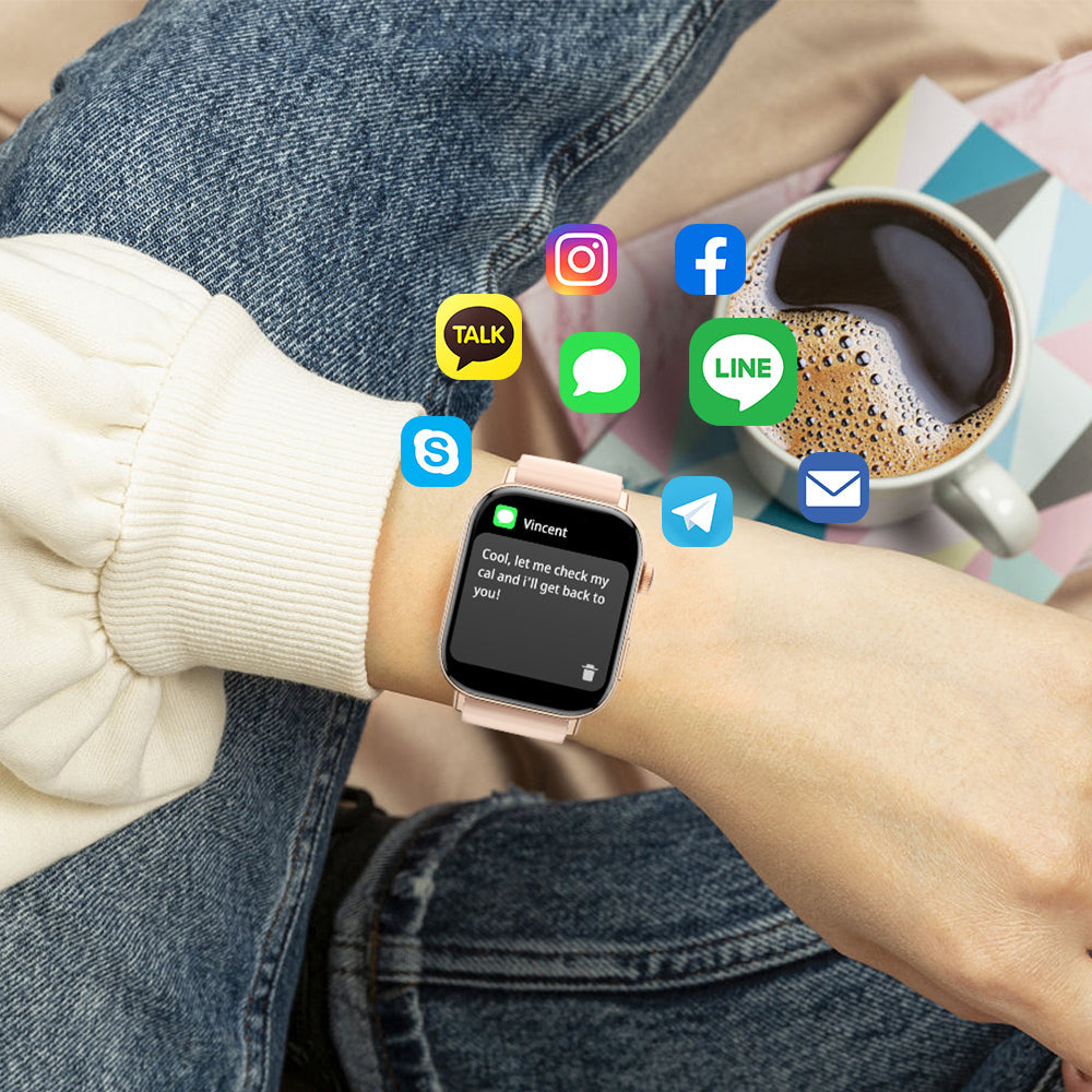 COLMI C8 Max smartwatch notification feature image