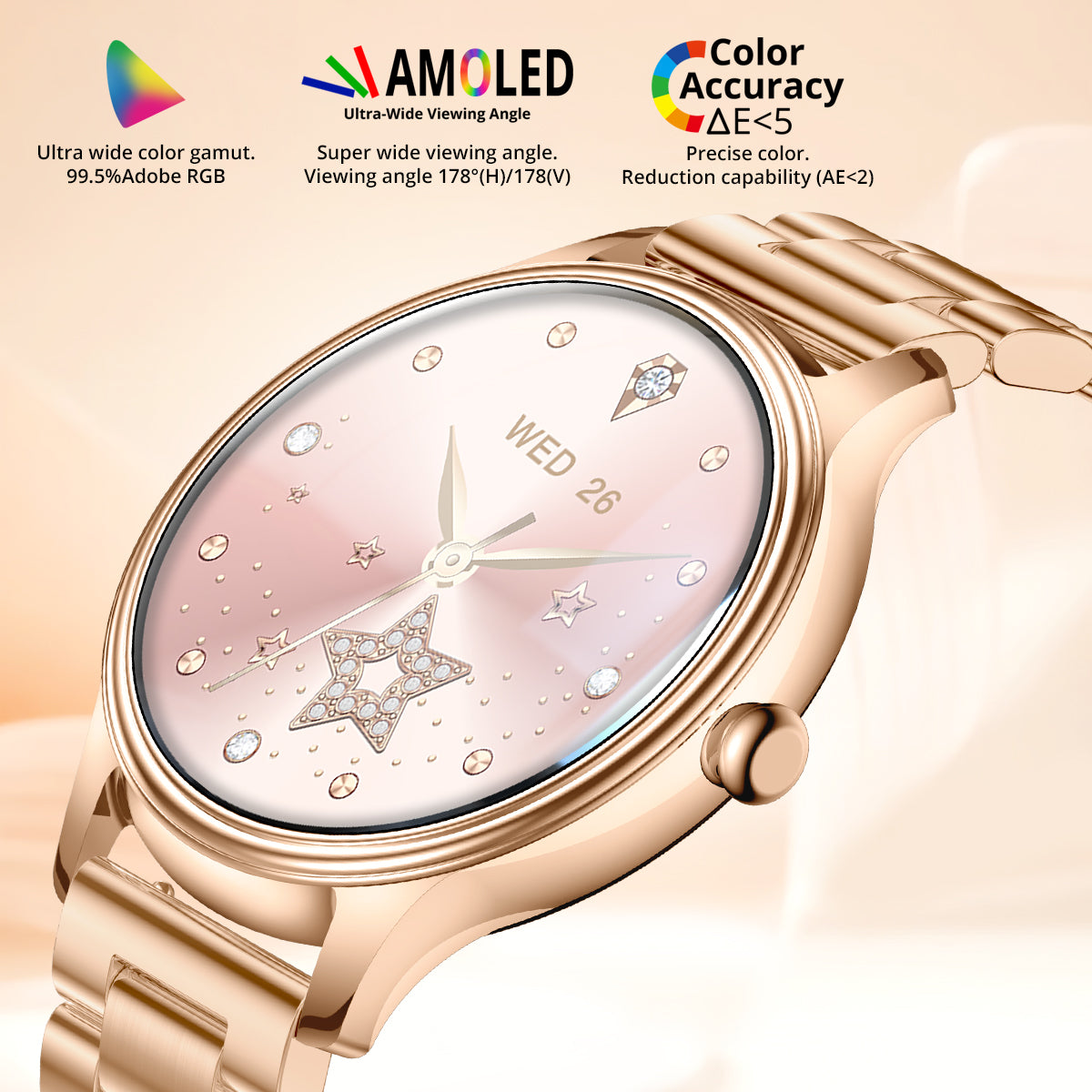 COLMI L28 smartwatch AMOLED display image