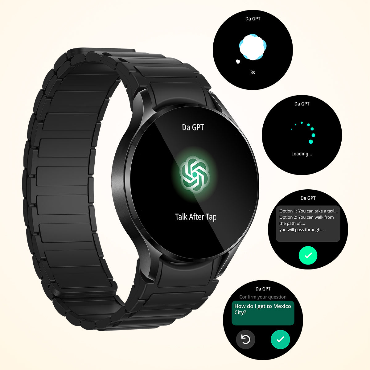 COLMI i28 Ultra smartwatch AI assistant feature image
