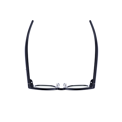 COLMI AI Smart Glasses everyday black top view on white background