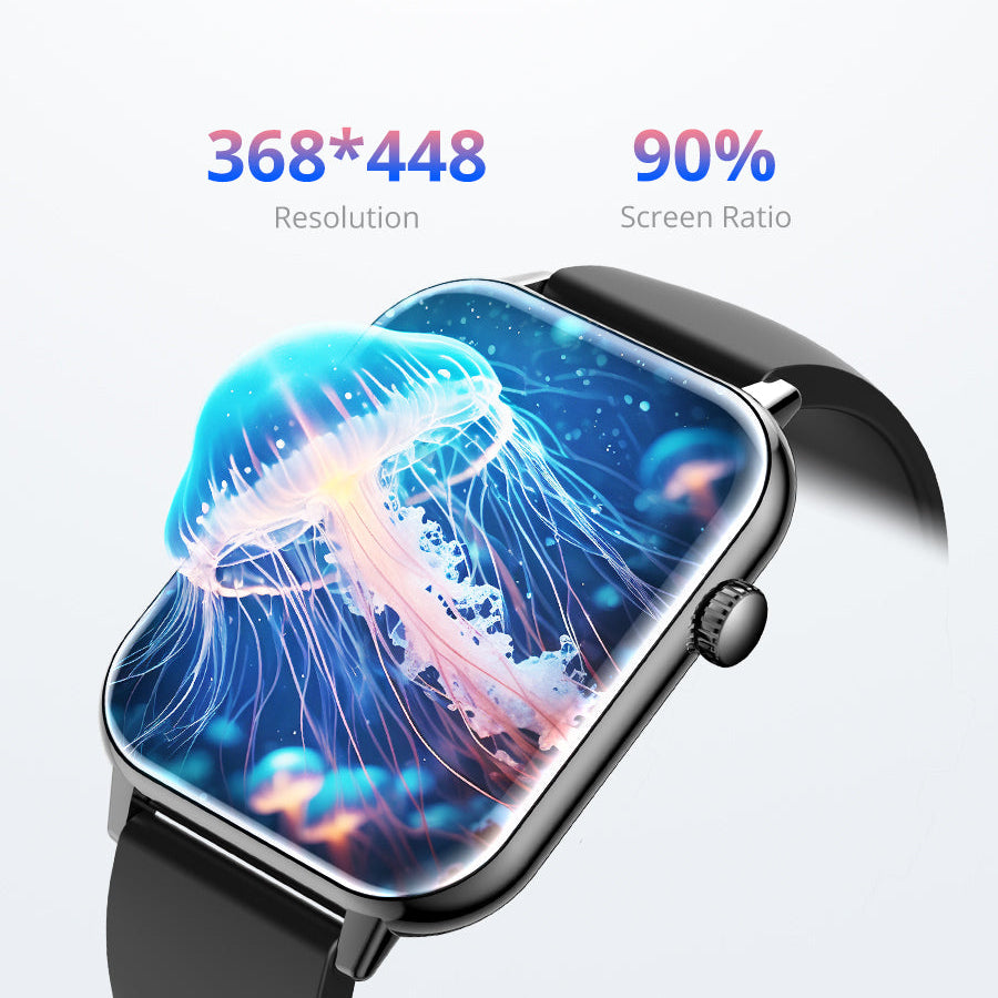 COLMI C28 AMOLED display with 368 by 448 resolution for mobile layout