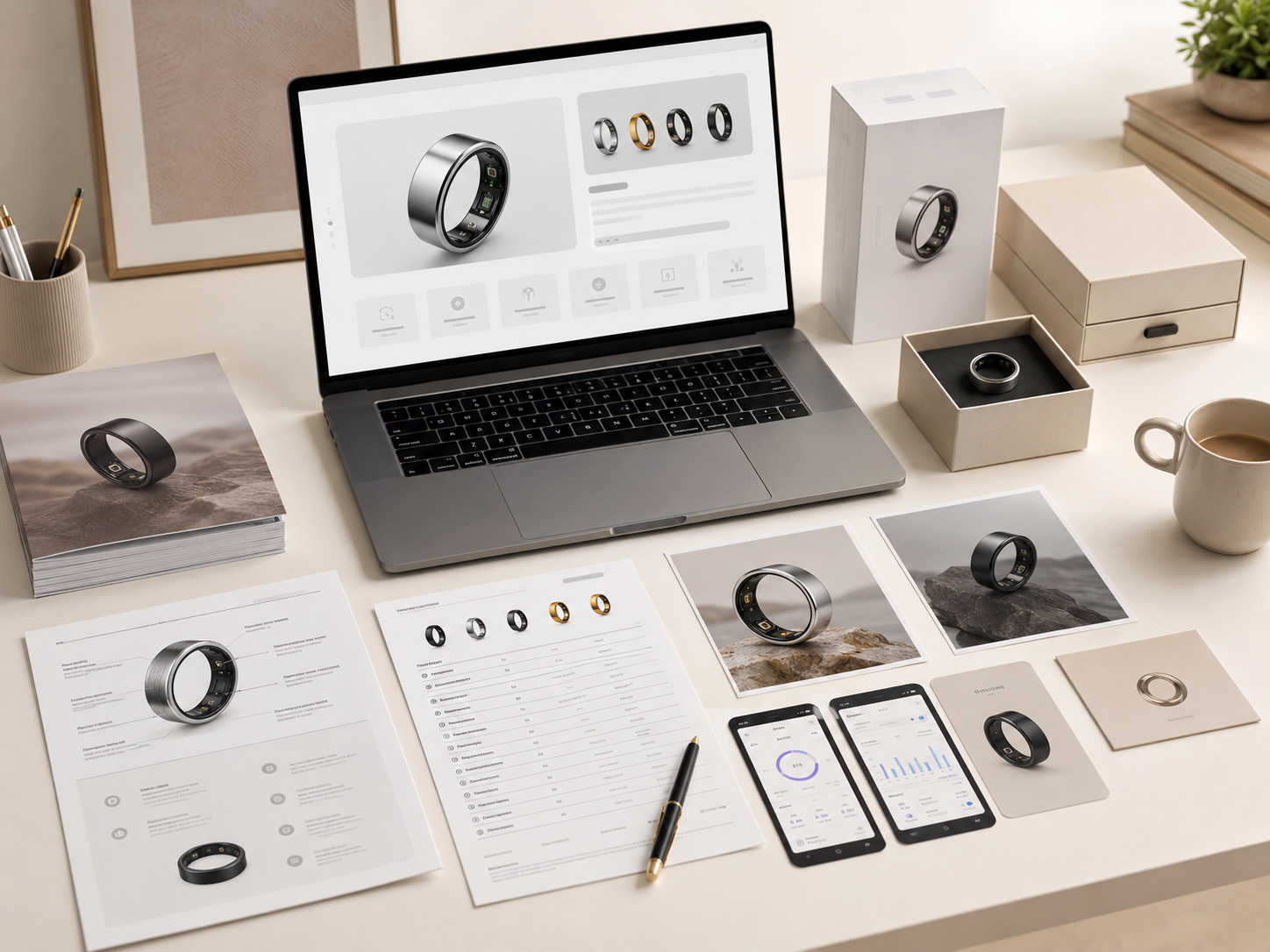 COLMI launch materials and product assets for business partners