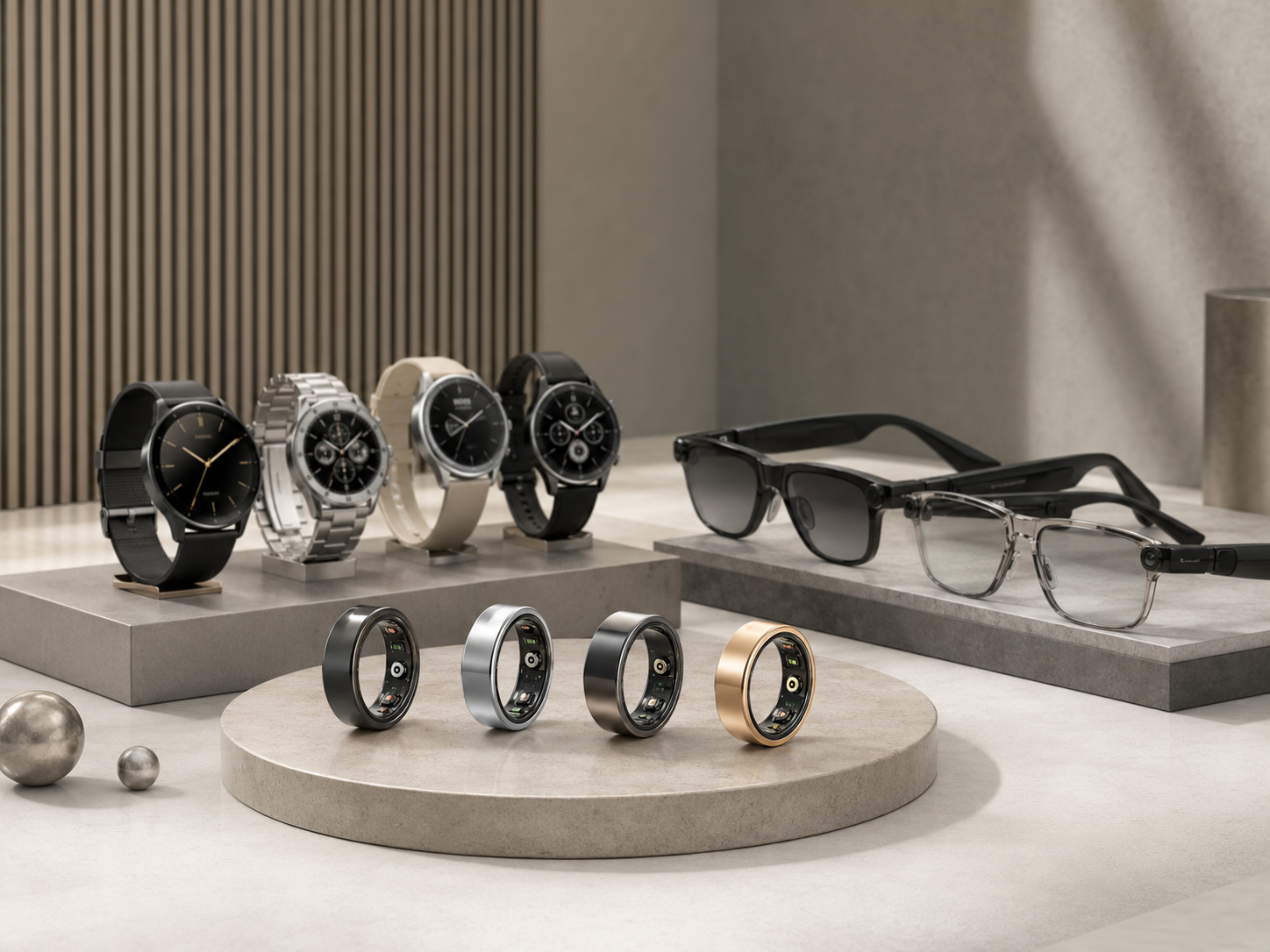 COLMI smart rings watches and glasses product portfolio for distributors