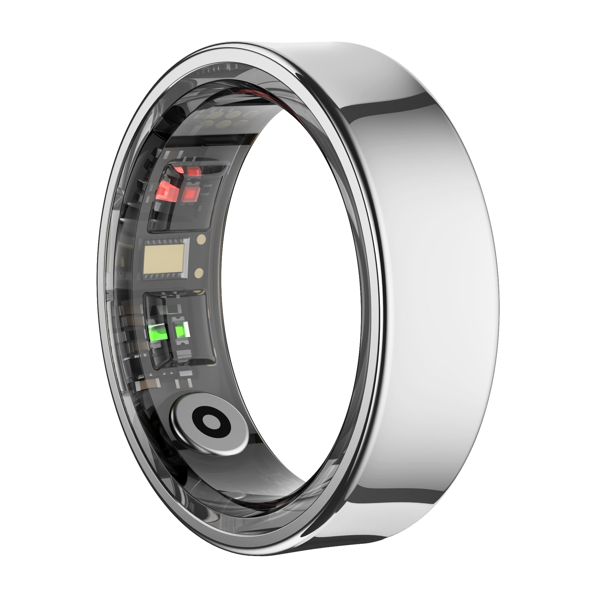 COLMI R09 smart ring in silver finish