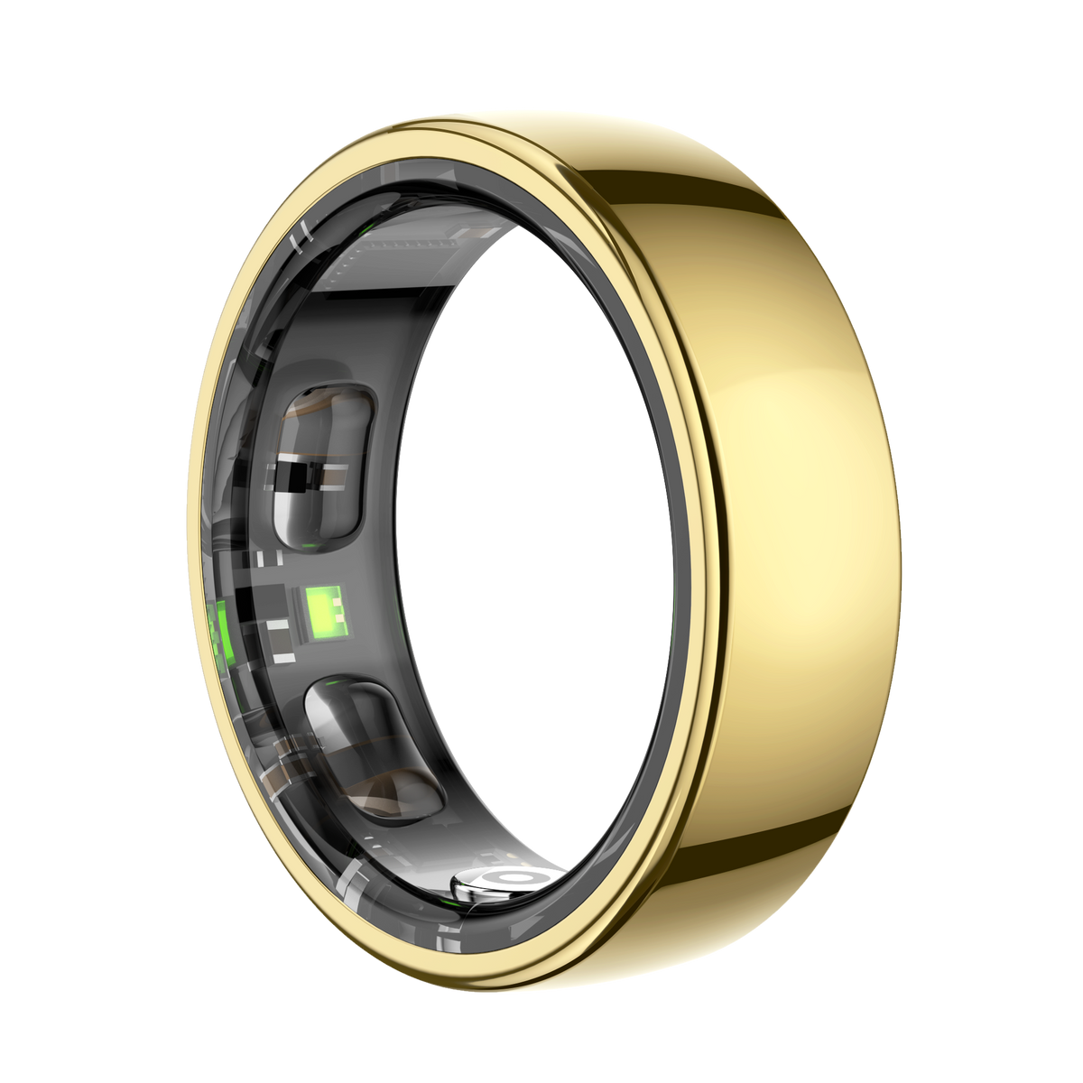 COLMI Ring 2 Pro in Gold, front angled view