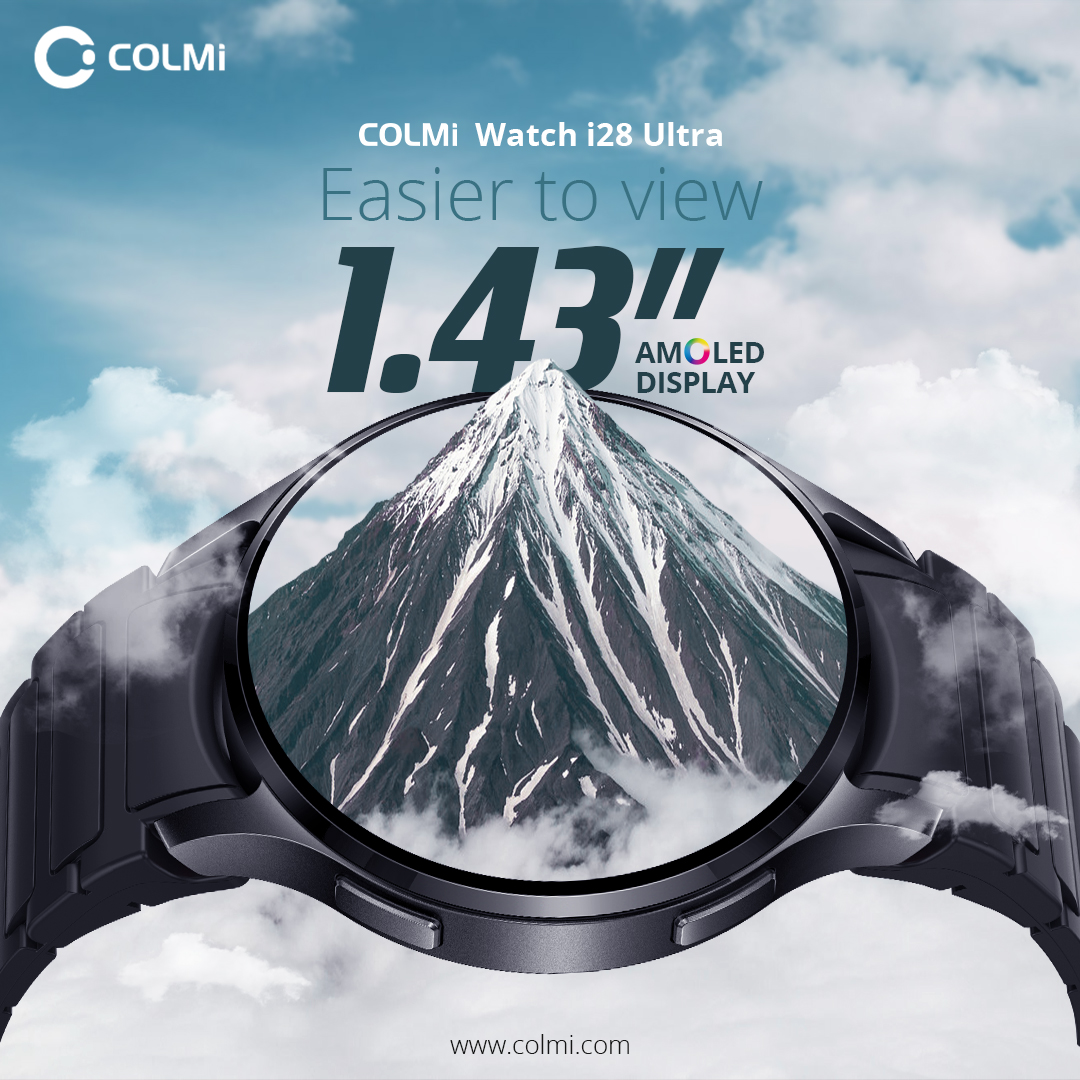 Discover the Magic of the i28 Ultra: COLMI Latest Innovation in Smartwatch Technology!