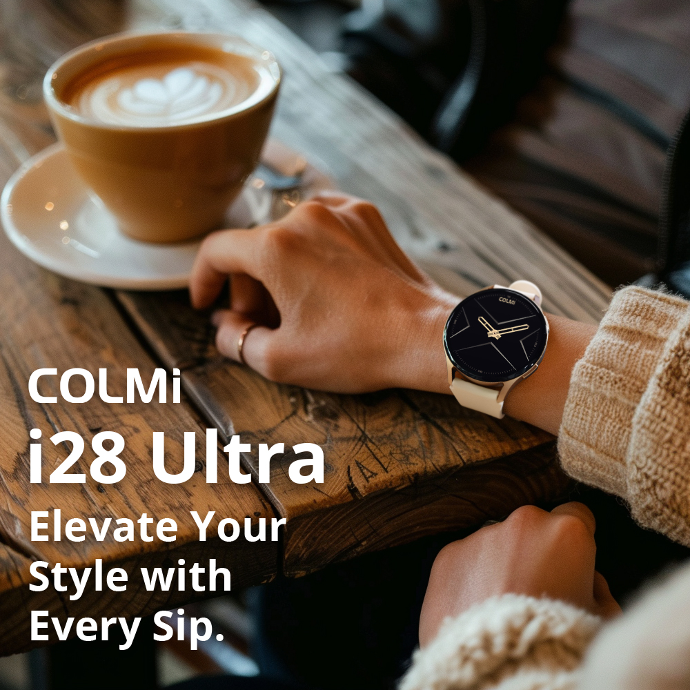 Discover the Magic of the i28 Ultra: COLMI Latest Innovation in Smartwatch Technology!