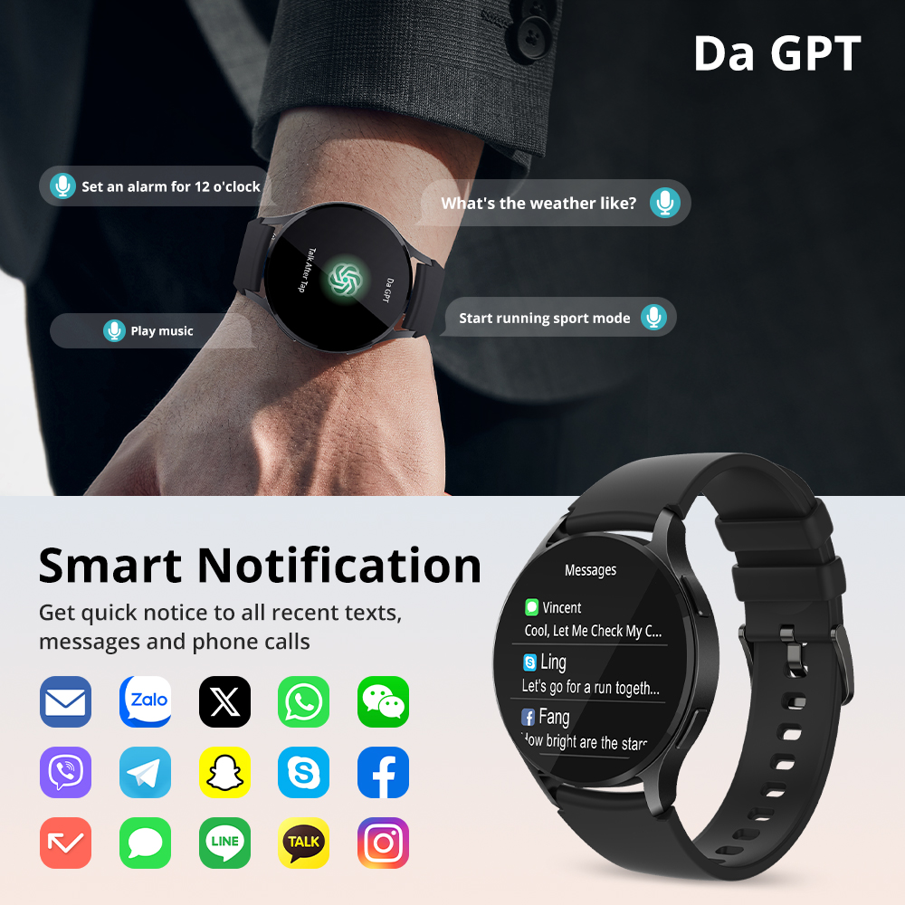 COLMI i28 Ultra 1.43" AOD Display Smartwatch with Da GPT Prayer Times Smart Watch
