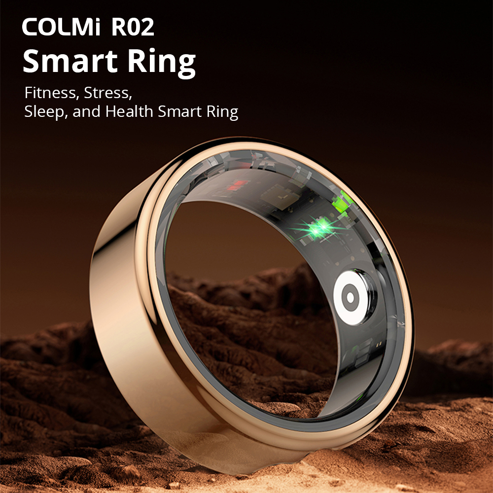 COLMI R02 SmartRing IP68 & 3ATM Waterproof Fitness Tracker Smart Ring
