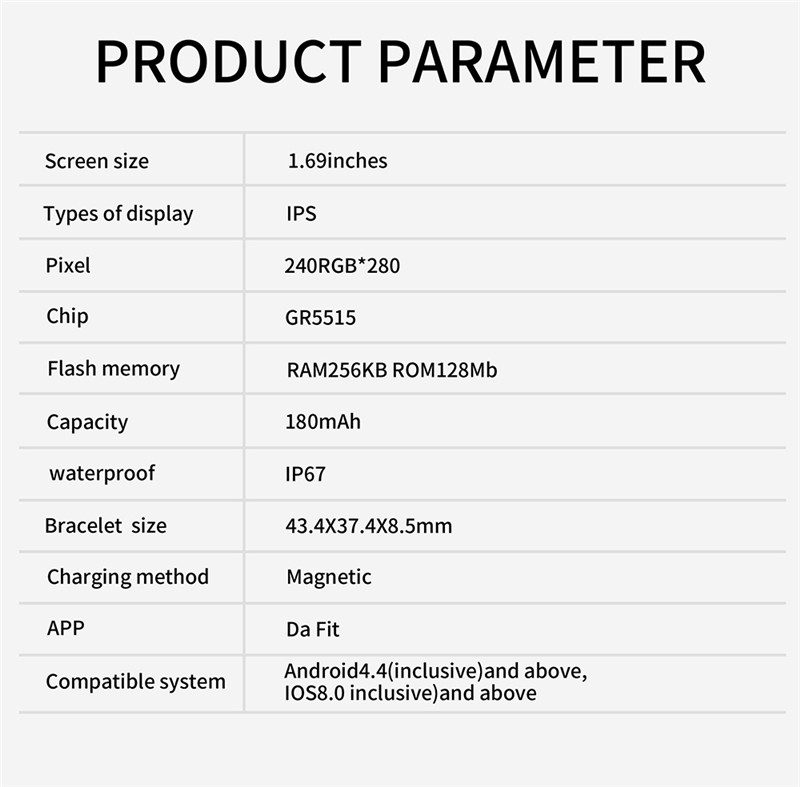 COLMI P8 मिक्स 1.69 इंच स्मार्ट वॉच मेन हार्ट रेट मॉनिटर IP67 वॉटरप्रूफ महिला Sma ( (17)